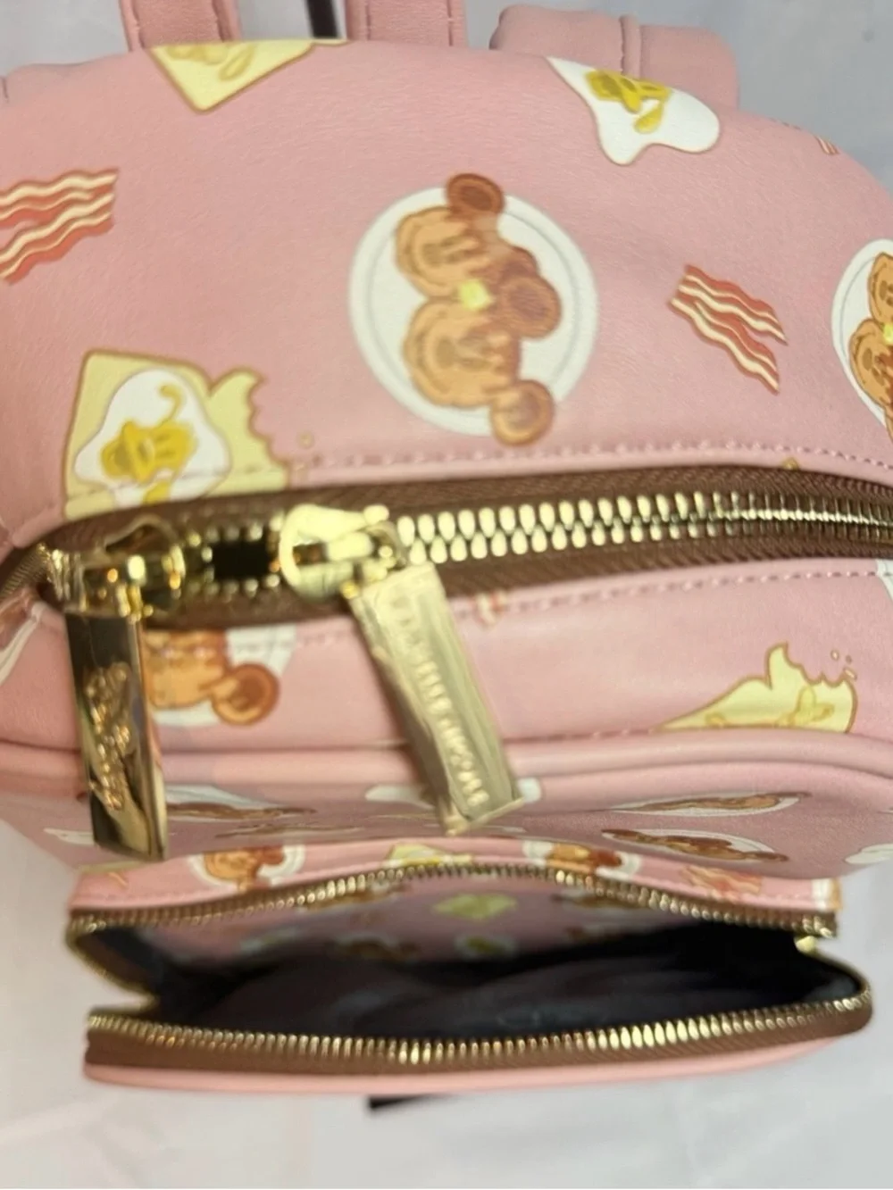 Danielle Nicole Disney Mickey & Friends Breakfast Mini Backpack BoxLunch - Picture 3 of 6